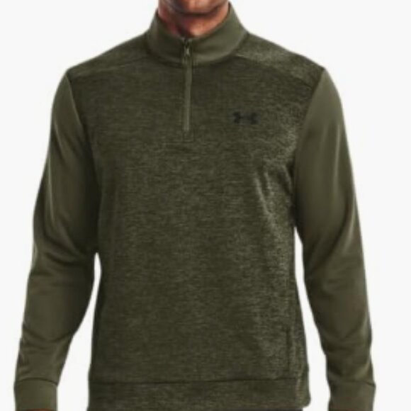 Under Armour Men's Fleece Twist Quarter Zip -Size 2XL - Picture 5 of 6